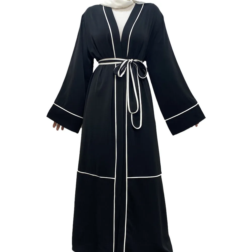 1679 muslim cardigan abaya