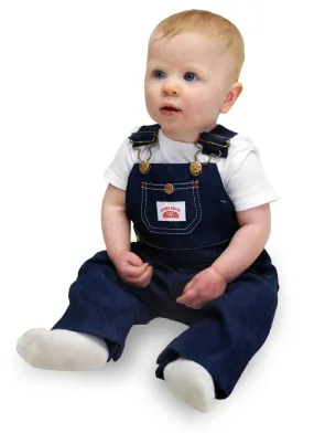 #7 Made in USA Kids Premium Blue Denim Bib Overall