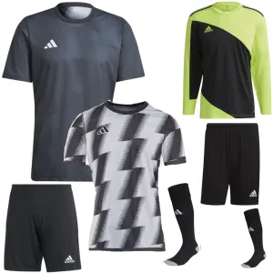 ADIDAS REVERSIBLE 24 KIT BUNDLE BLACK GREY