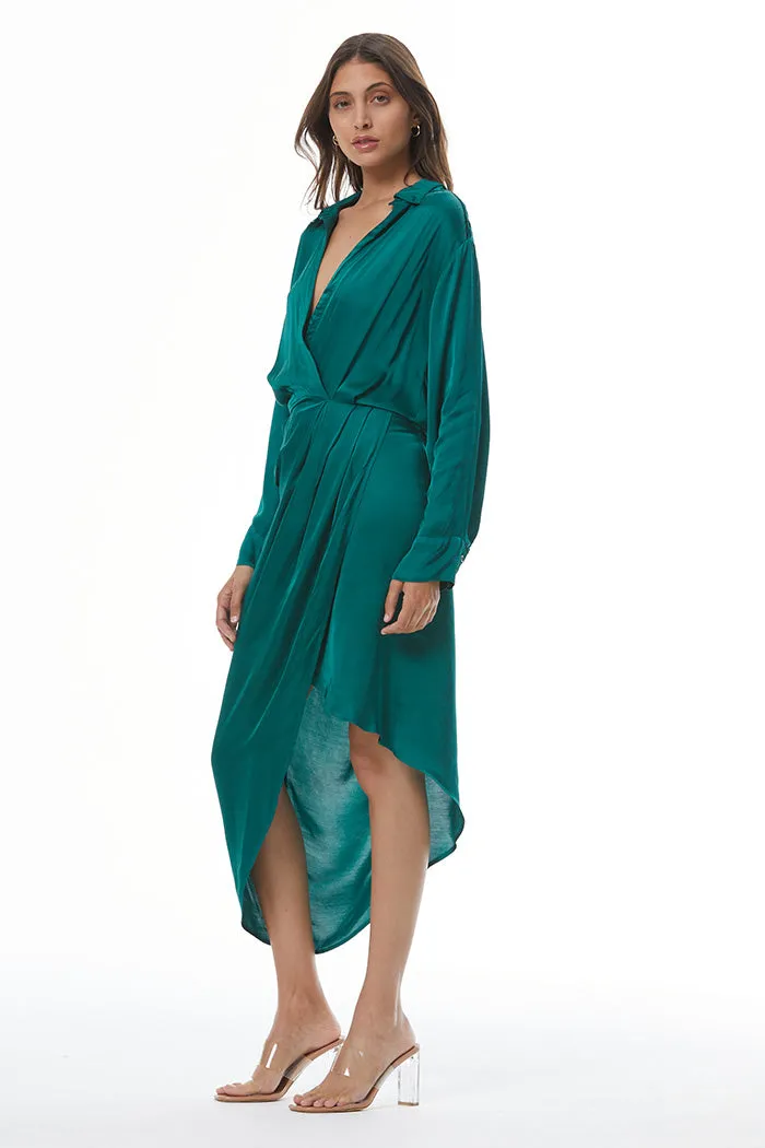 Aimee Dress // Oz Green ~ NO RETURNS