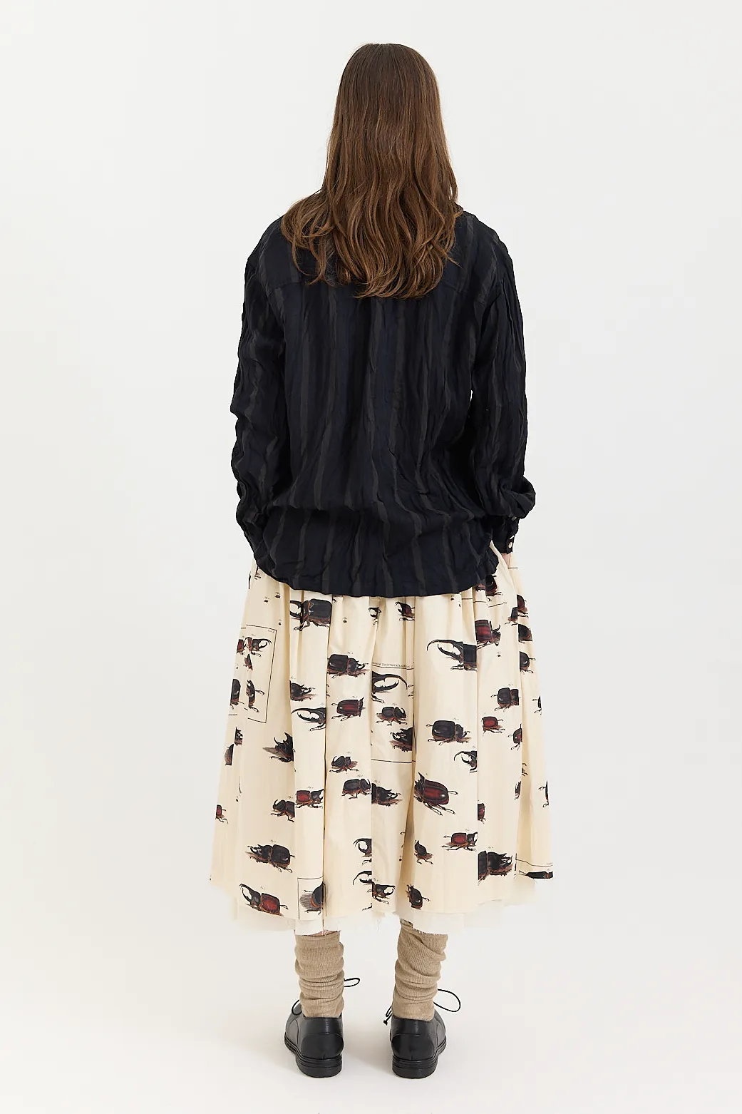 Aleksandr Manamis - Skirt Beetle Print