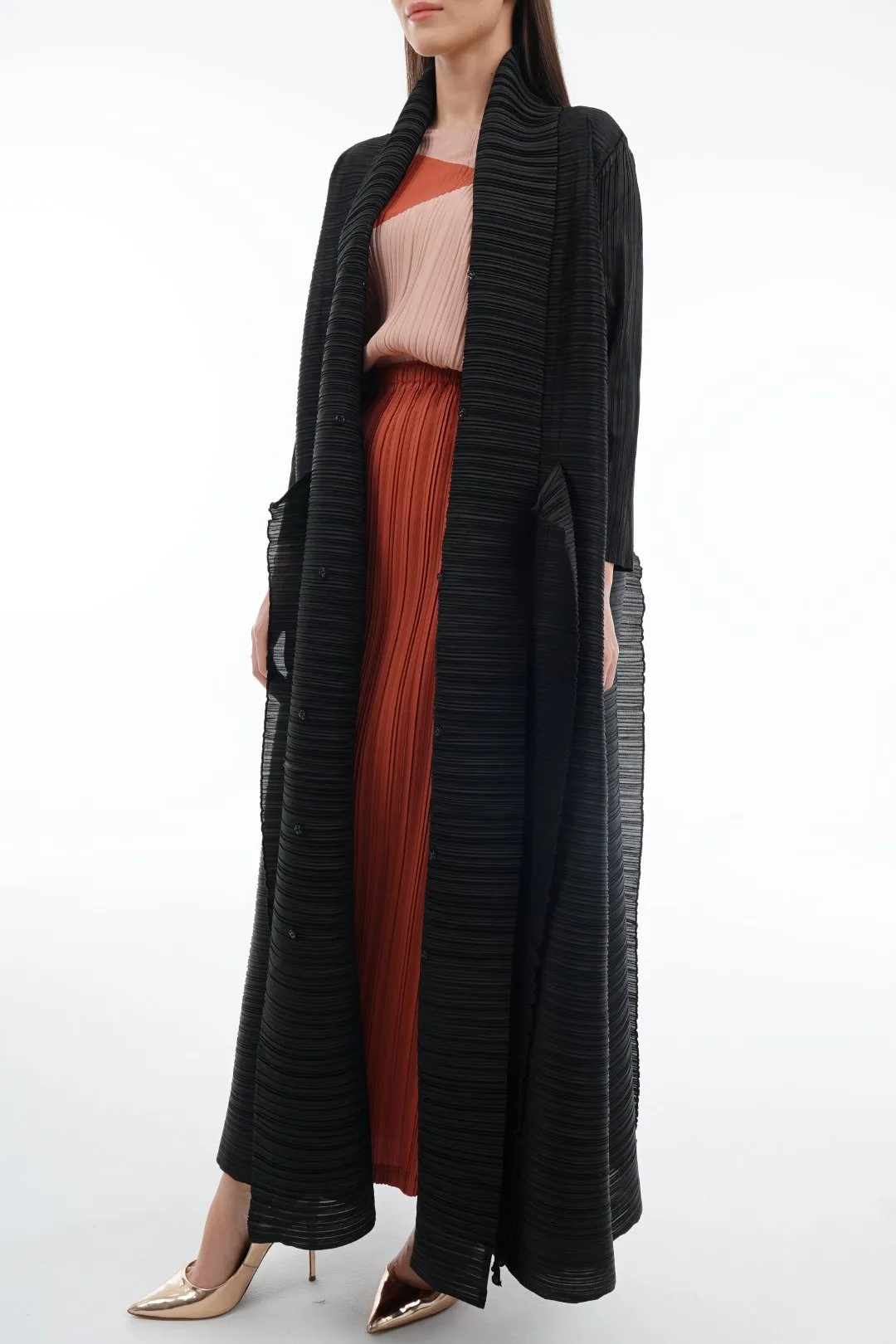 Allison Pleated Abaya