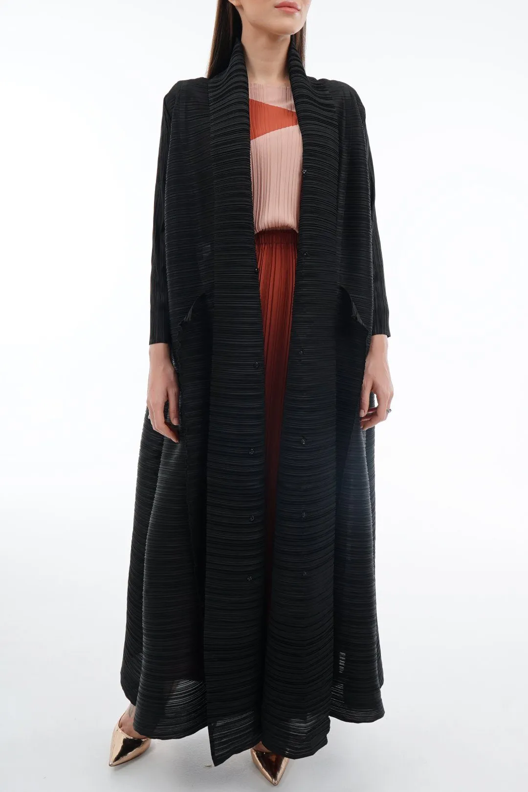 Allison Pleated Abaya