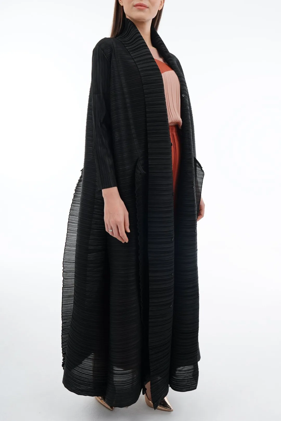 Allison Pleated Abaya