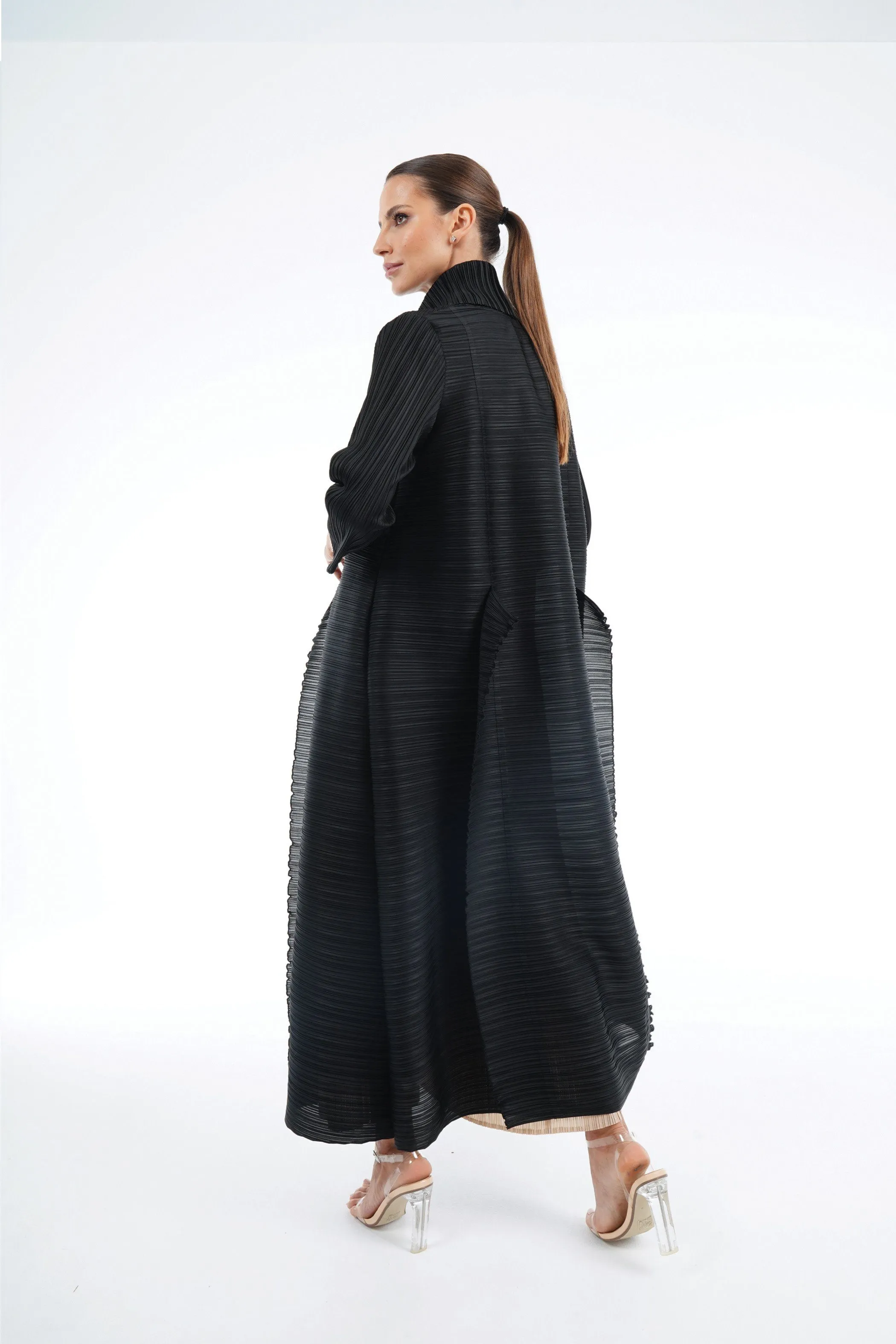 Allison Pleated Abaya