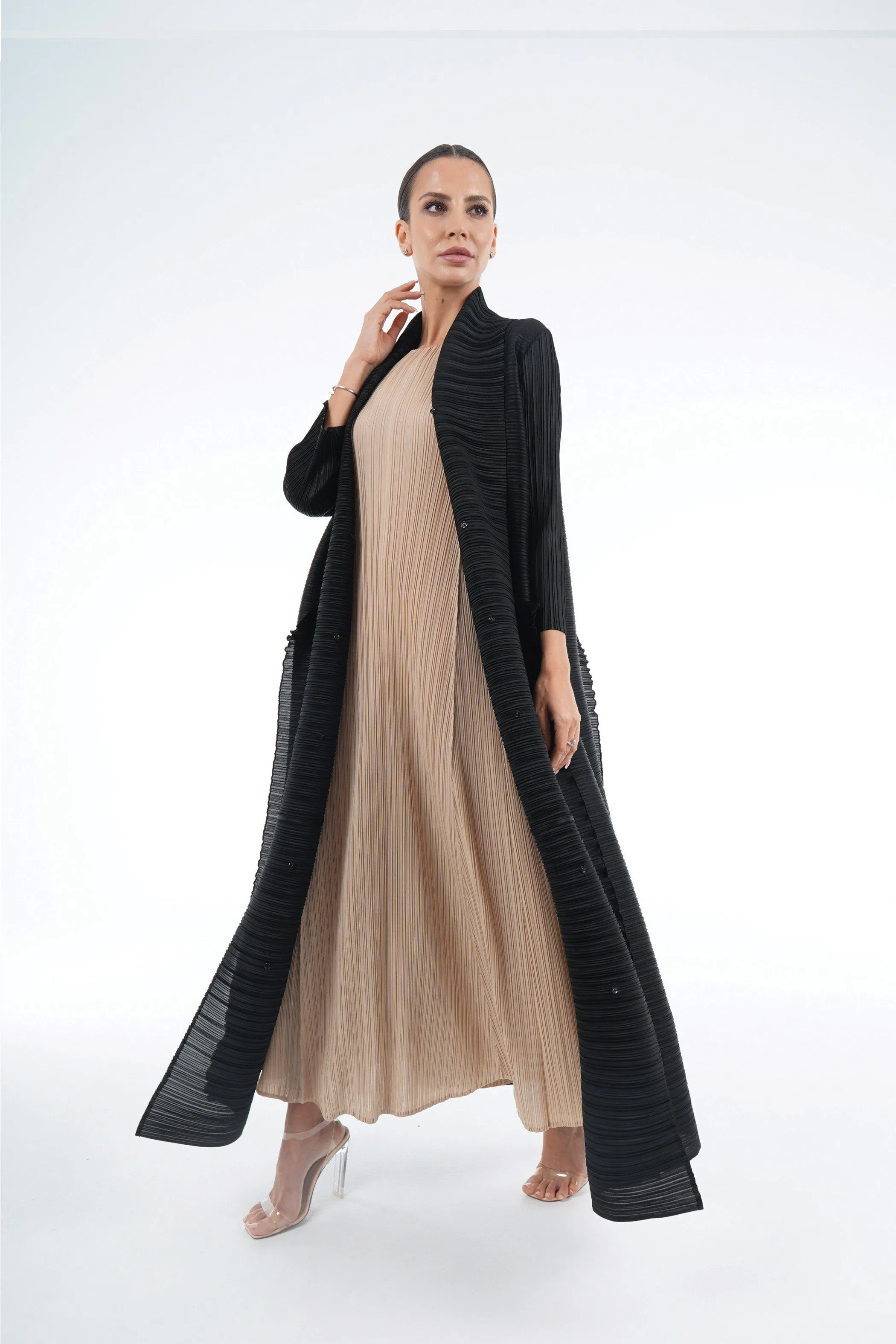 Allison Pleated Abaya