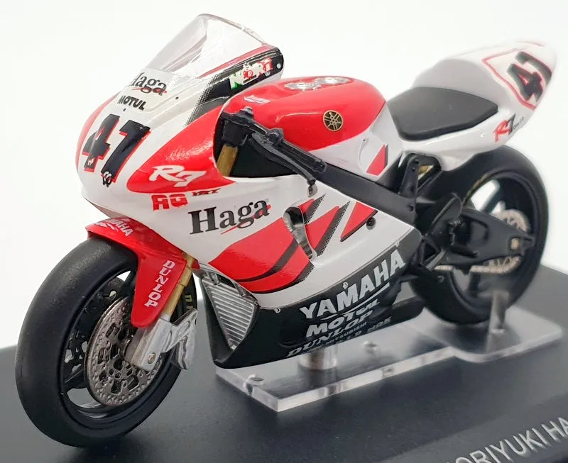 Altaya 1/24 Scale Model Motorcycle AL280133 - 2000 Yamaha R7 Noriyuki Haga