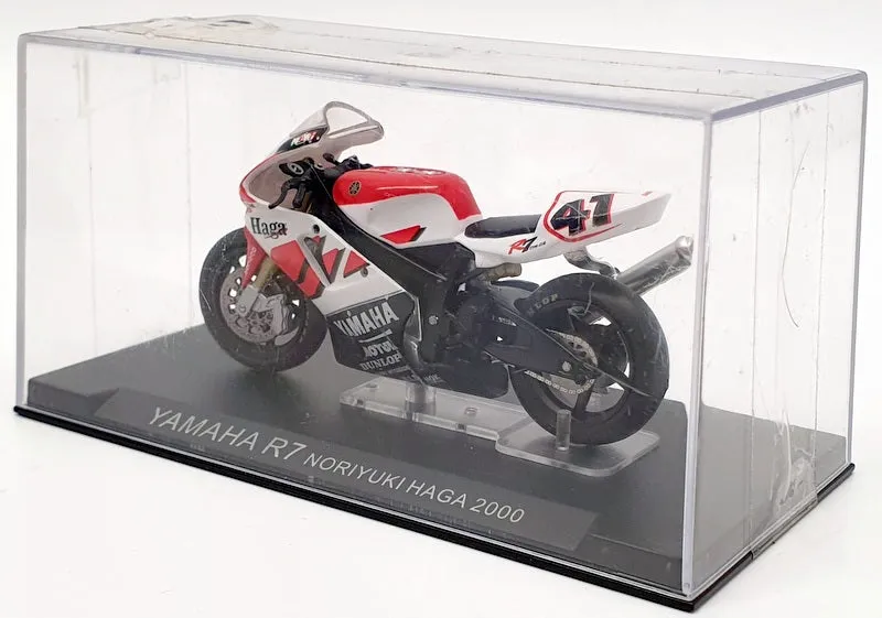 Altaya 1/24 Scale Model Motorcycle AL280133 - 2000 Yamaha R7 Noriyuki Haga