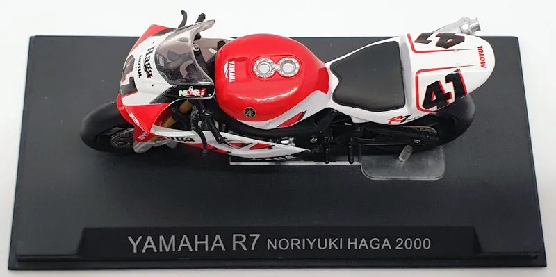 Altaya 1/24 Scale Model Motorcycle AL280133 - 2000 Yamaha R7 Noriyuki Haga