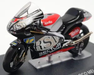 Altaya 1/24 Scale Model Motorcycle AL28014 - 2002 Aprilia RSV250 Marco Melandri