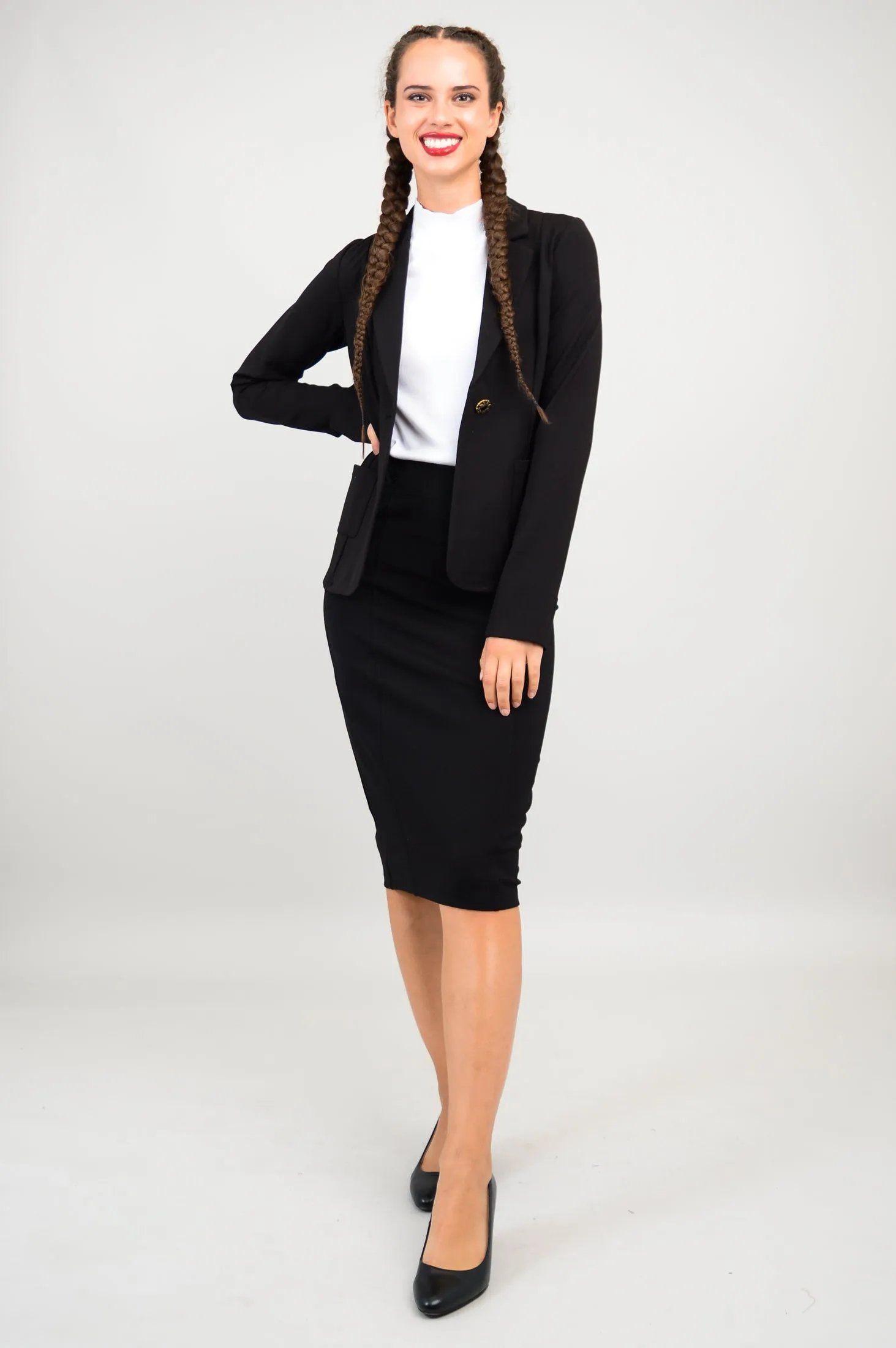 Anders Blazer, Black, Modal