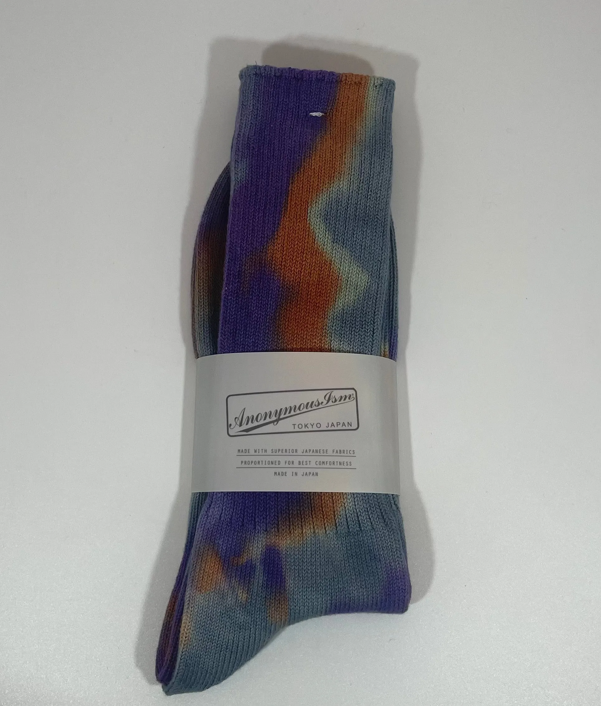 Anonymous Ism Dye Crew Sock - Brick