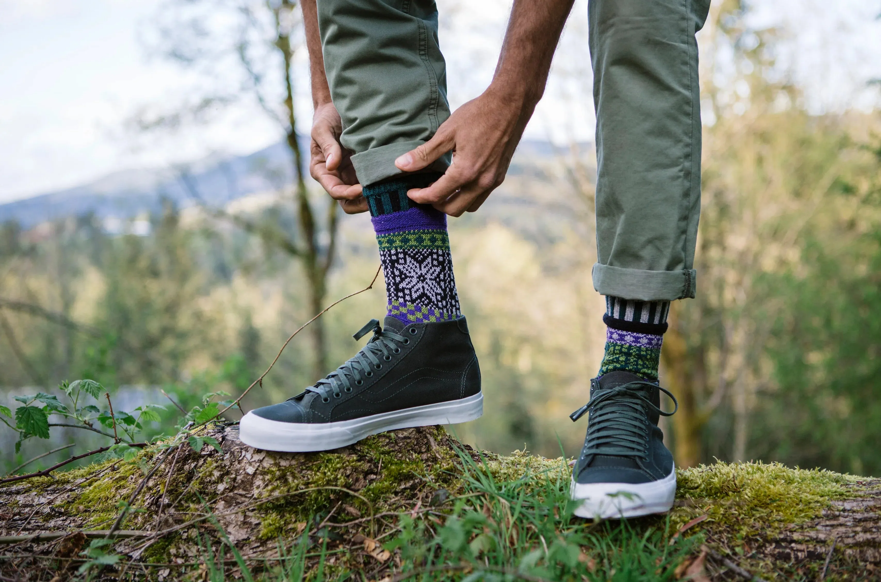 Balsam Recycled Cotton Crew Socks