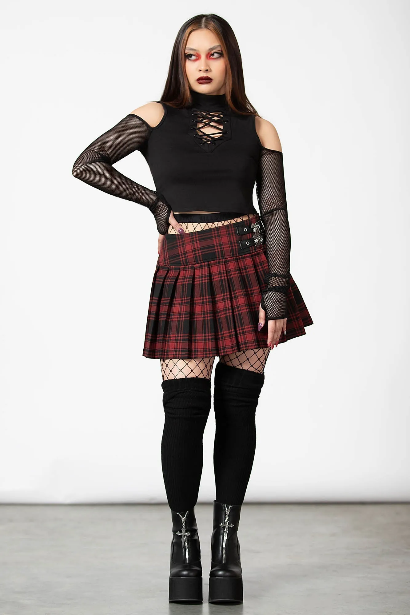 Bat Girl Skirt [TARTAN] - Resurrect