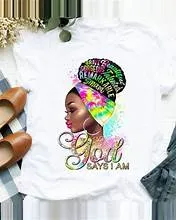 Beautiful GOD SAID I AM Tee Shirt