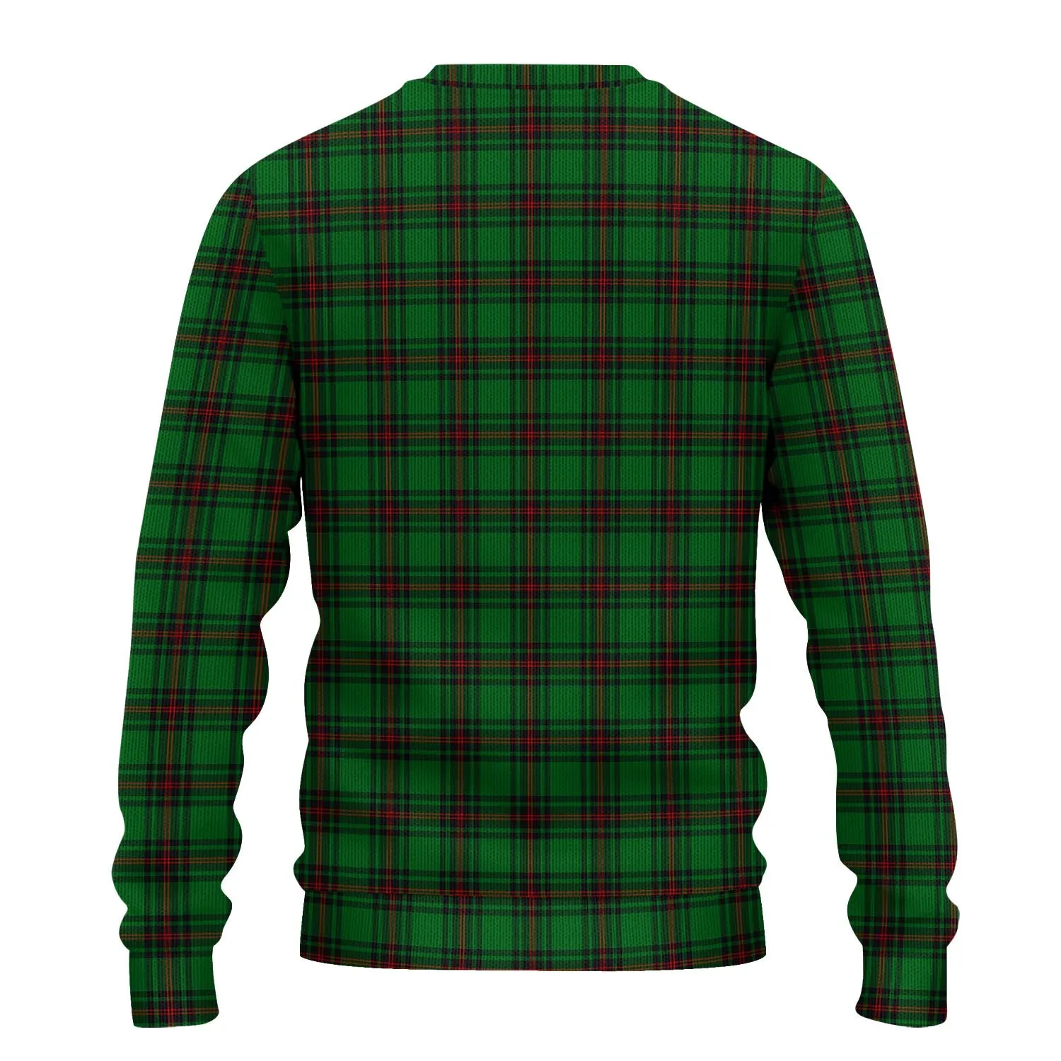 Beveridge Tartan Ugly Sweater with Family Crest