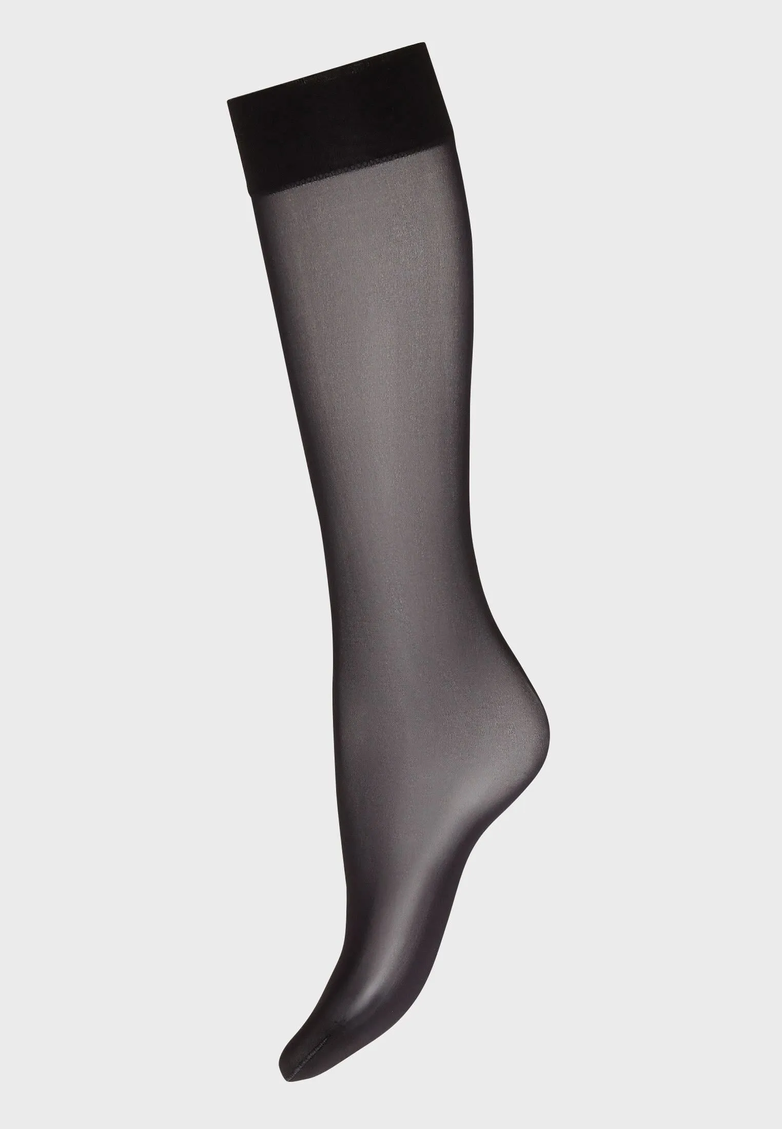 Black Individual 10 Knee Socks