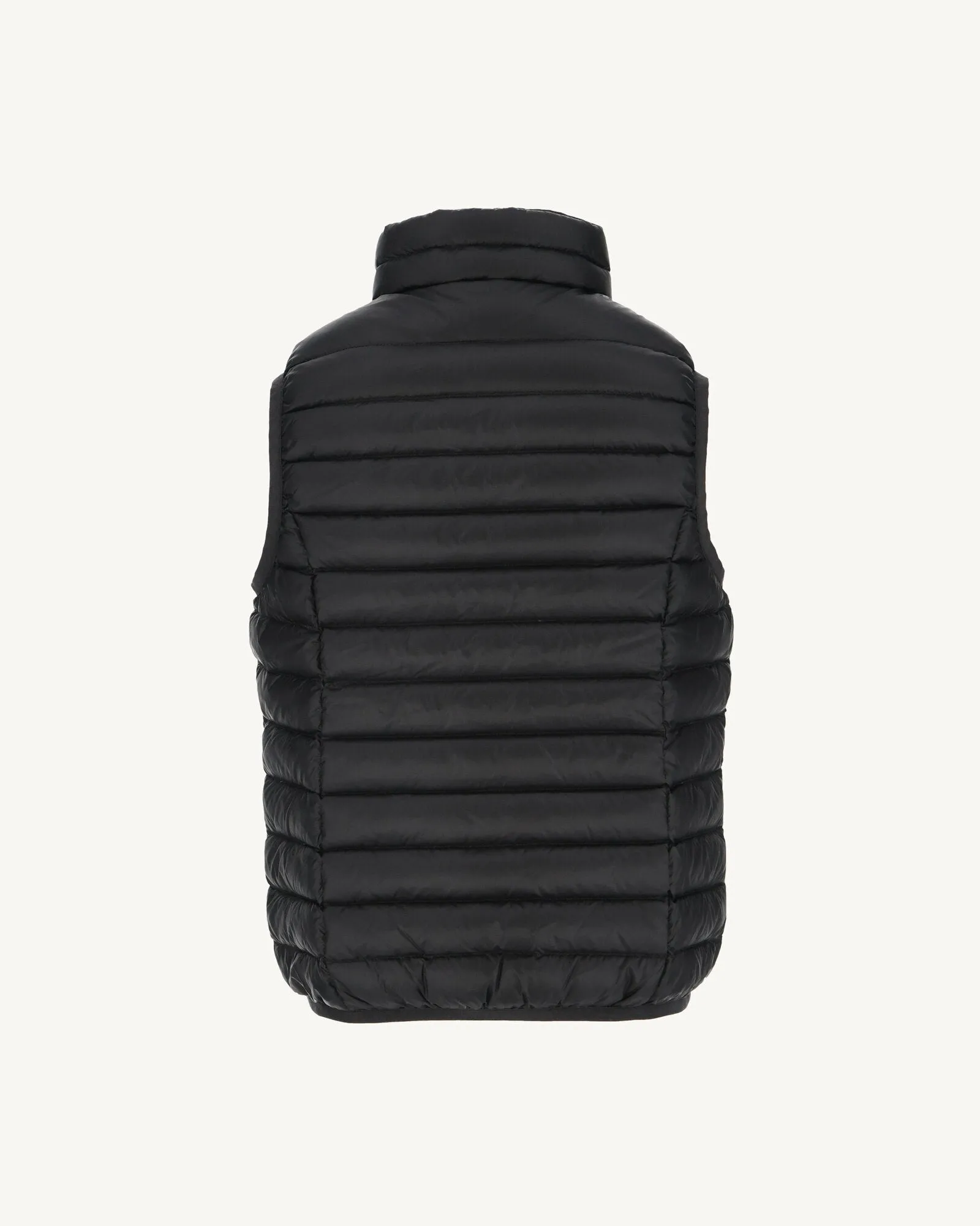 Black Sleeveless Down Jacket Zoe