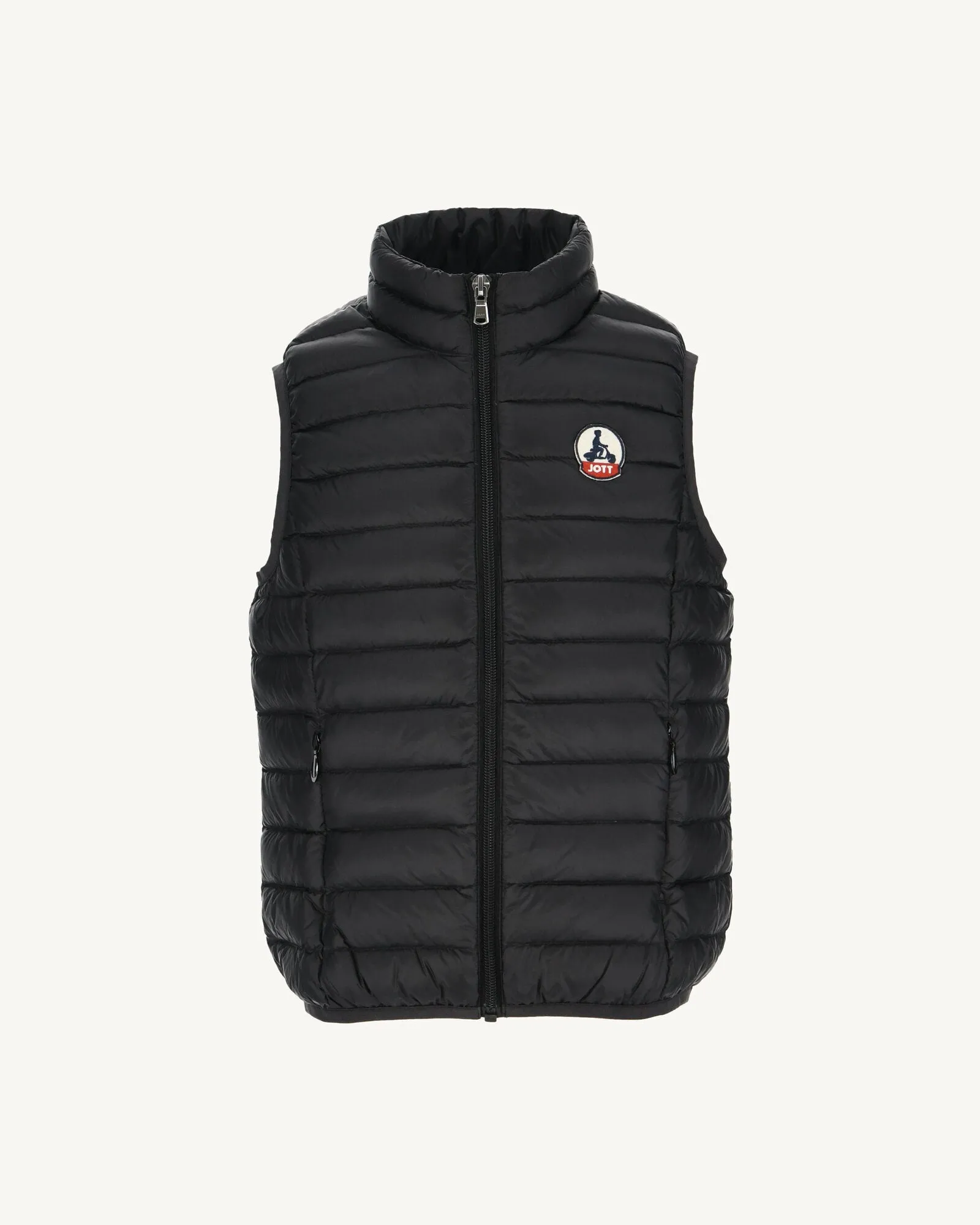 Black Sleeveless Down Jacket Zoe