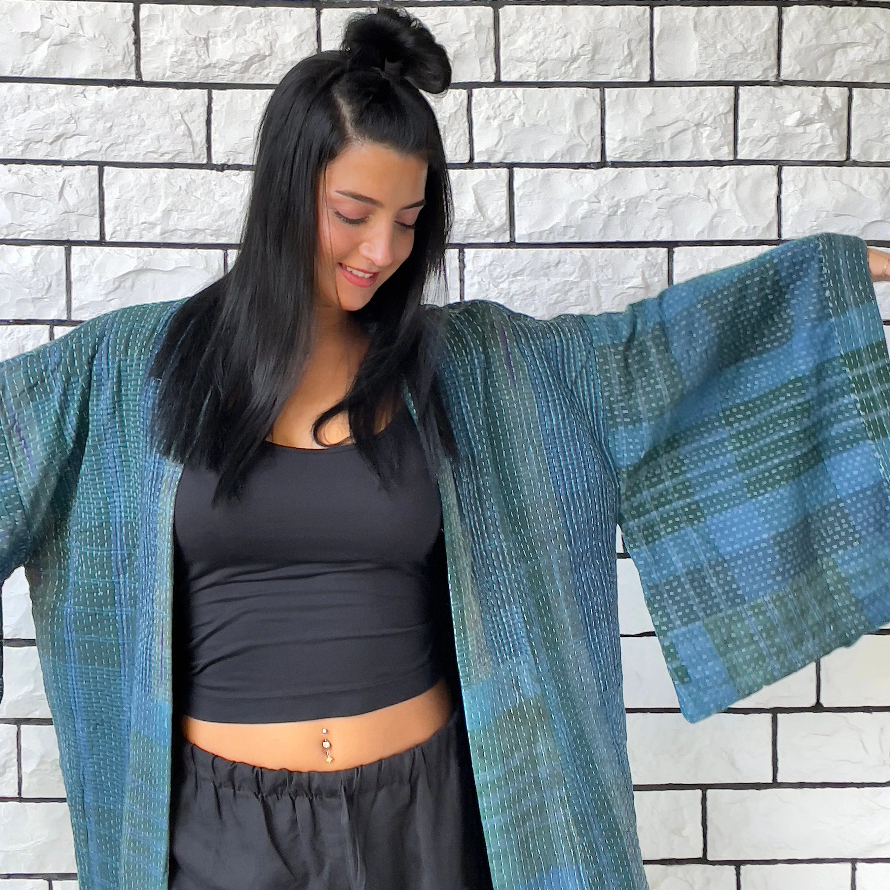 Blue Haori Coat