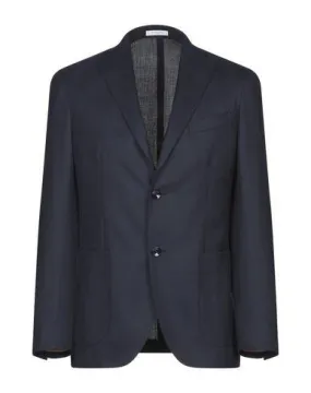 Boglioli Man Blazer Dark blue 42 suit