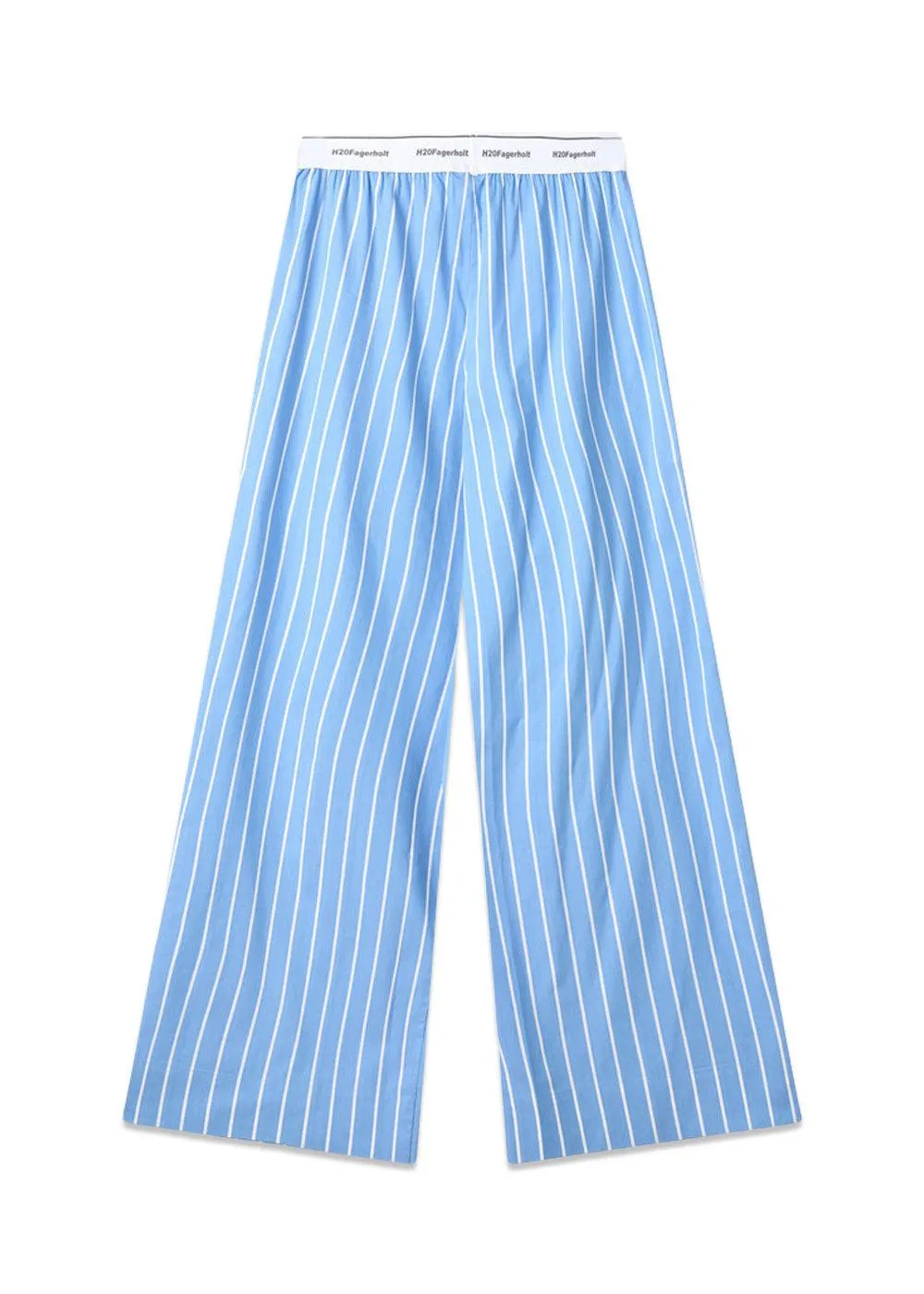 Box Pants - Blue Stripe