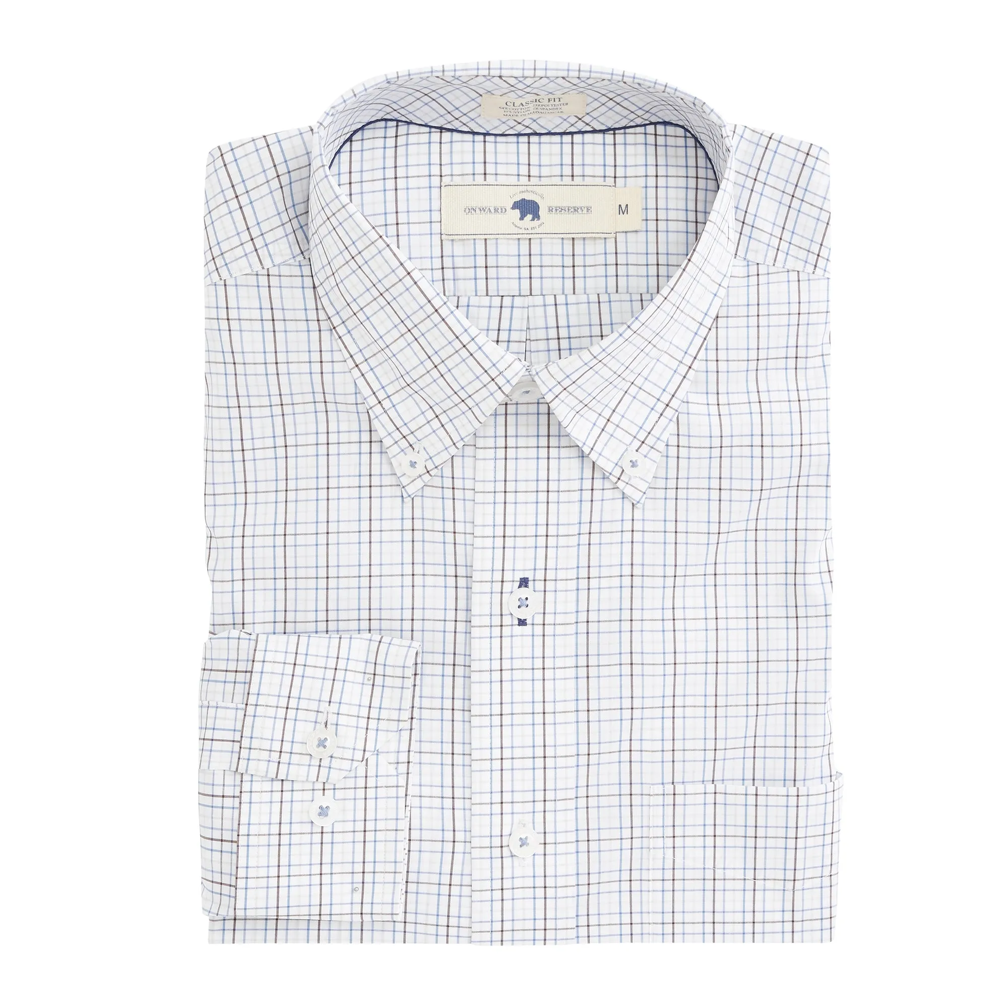 Bradley Classic Fit Quad Button Down