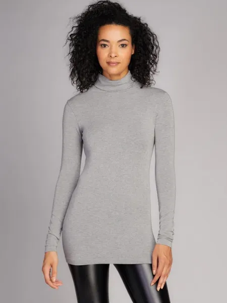 Cest Moi Bamboo Long Sleeve Turtleneck