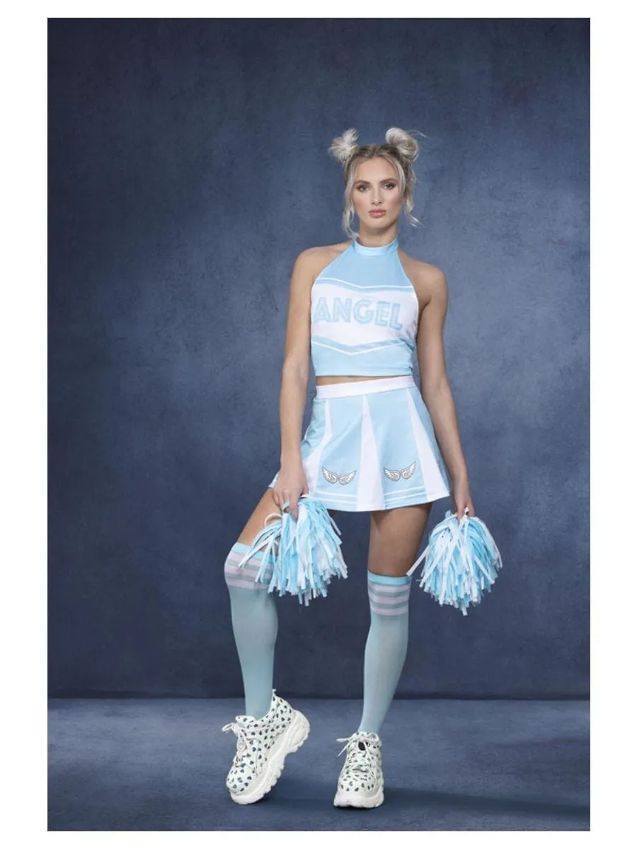 Cheerleader Blue Angel Costume for Women