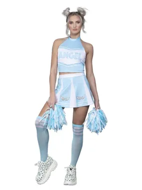 Cheerleader Blue Angel Costume for Women