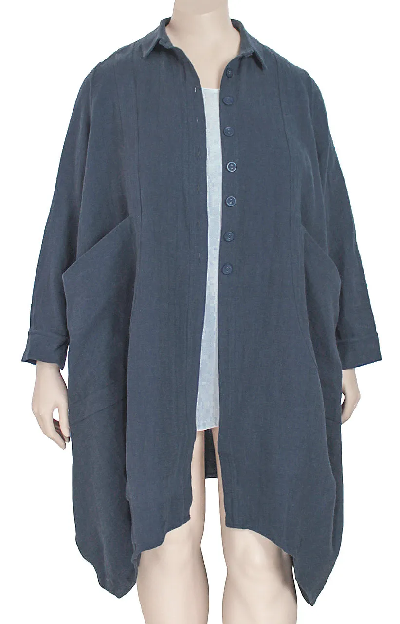 Cheyenne Linen Cotton Coat