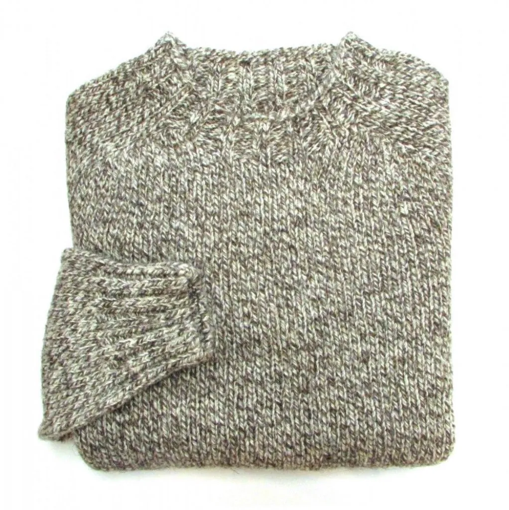 Chunky Scottish Shetland Wool Sweater