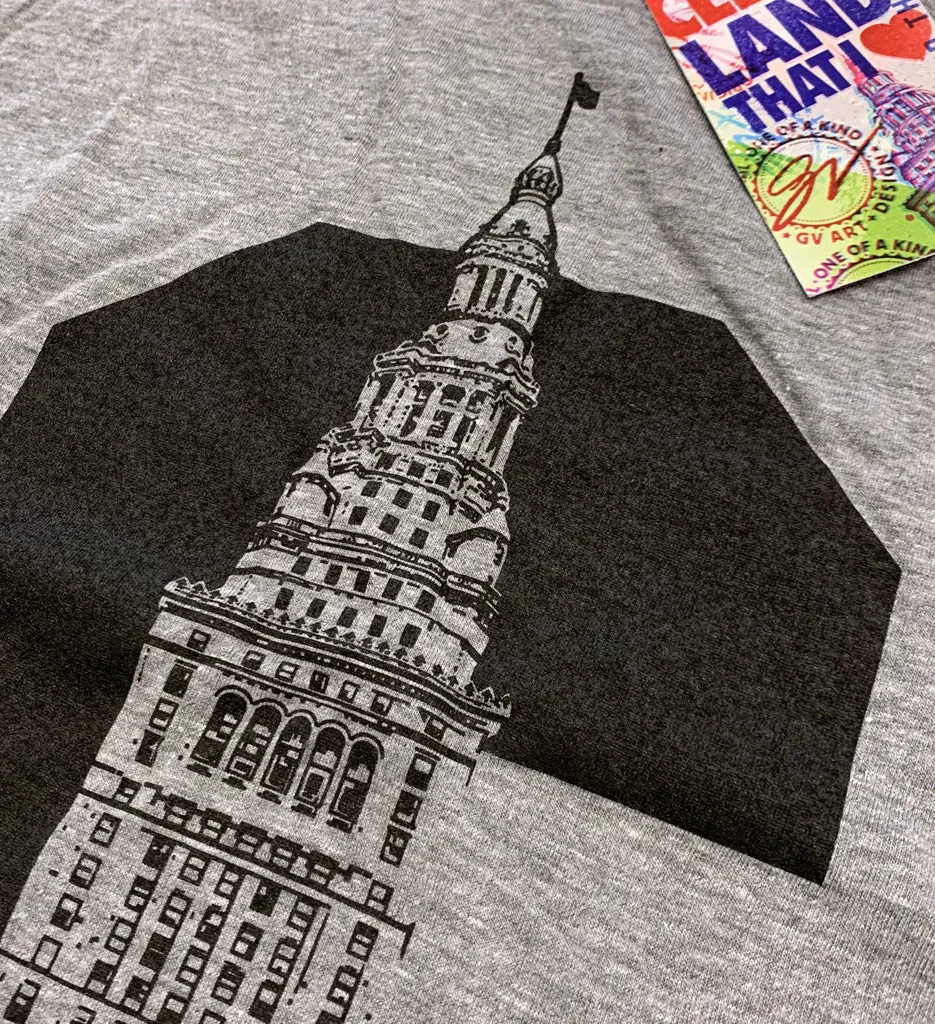 Cleveland C Terminal Tower T shirt