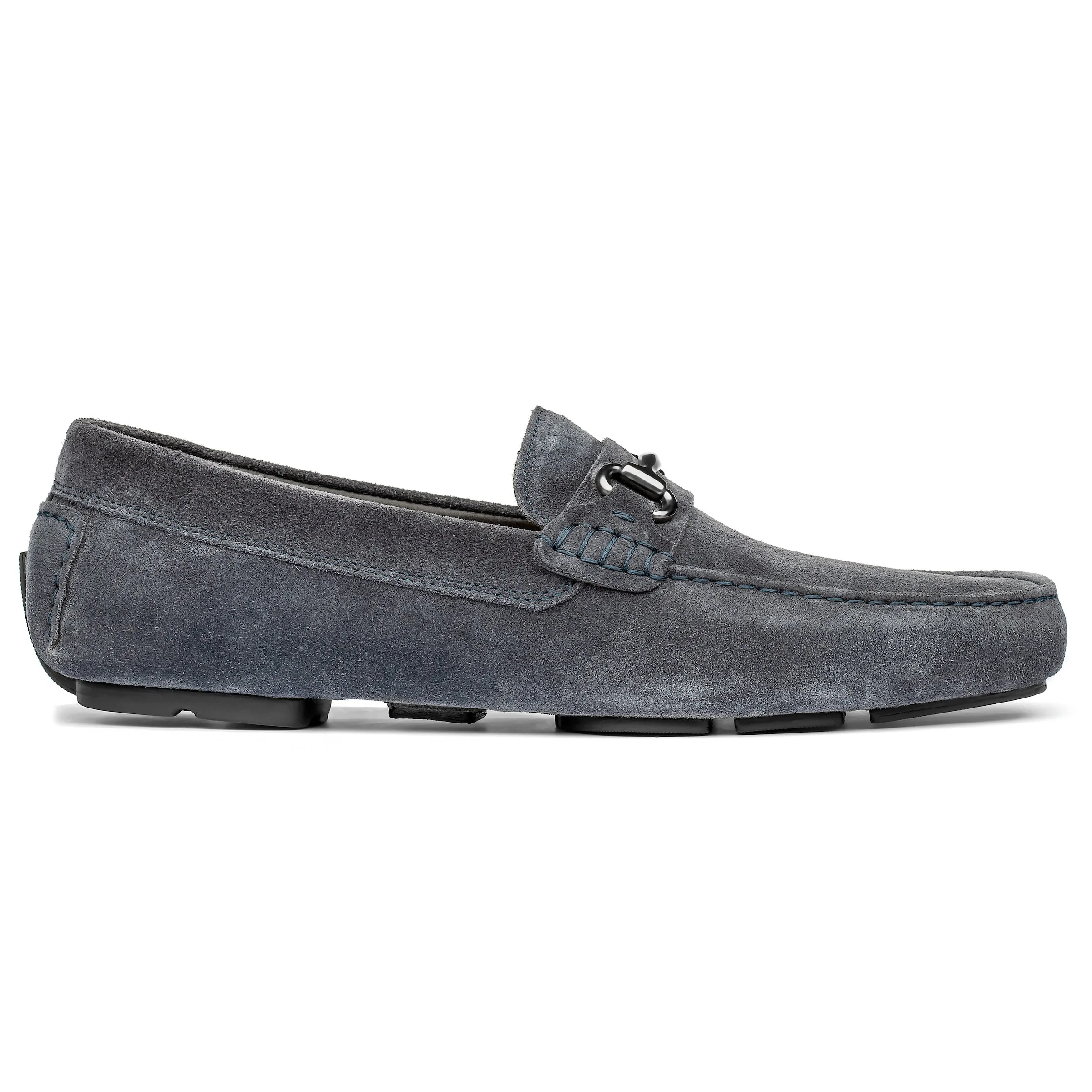 Del Amo Slate Blue Driving Shoe