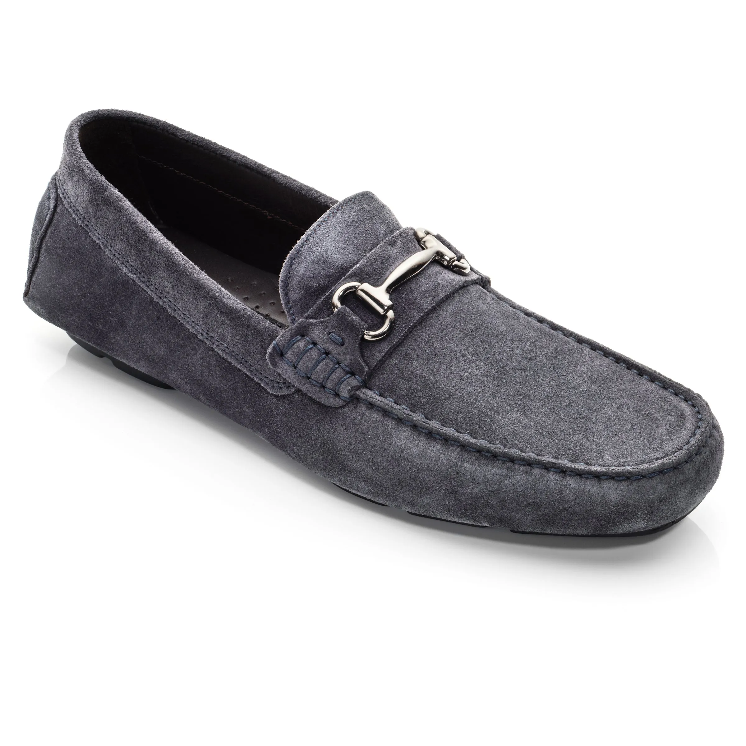 Del Amo Slate Blue Driving Shoe