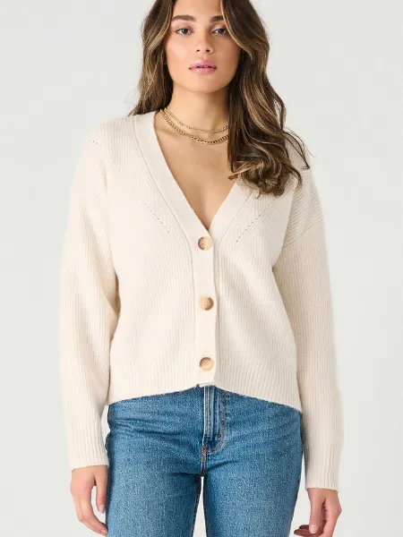 Dex Button Front Cardigan