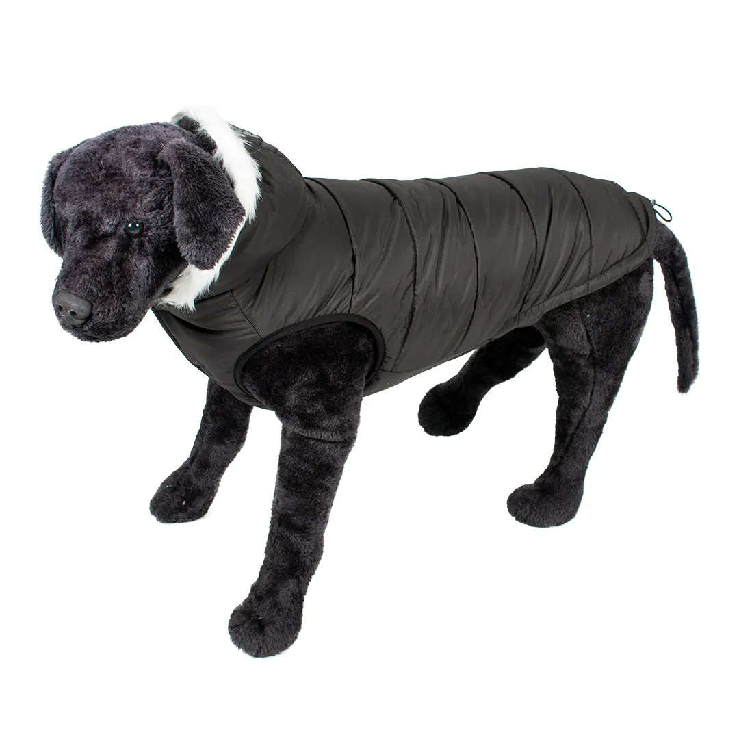 DOG JACKET PUFFER ESKIMO BLACK