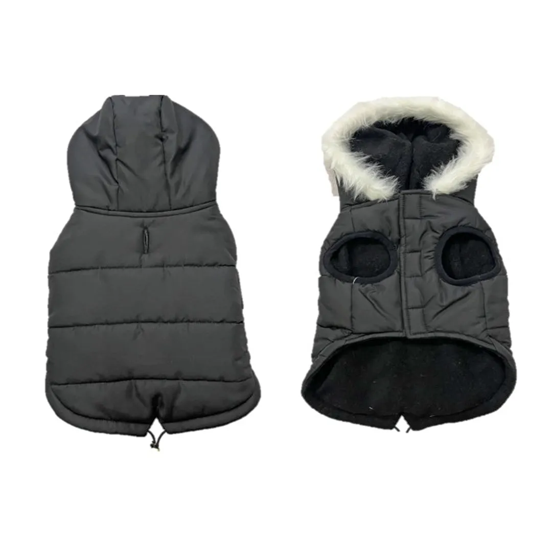 DOG JACKET PUFFER ESKIMO BLACK