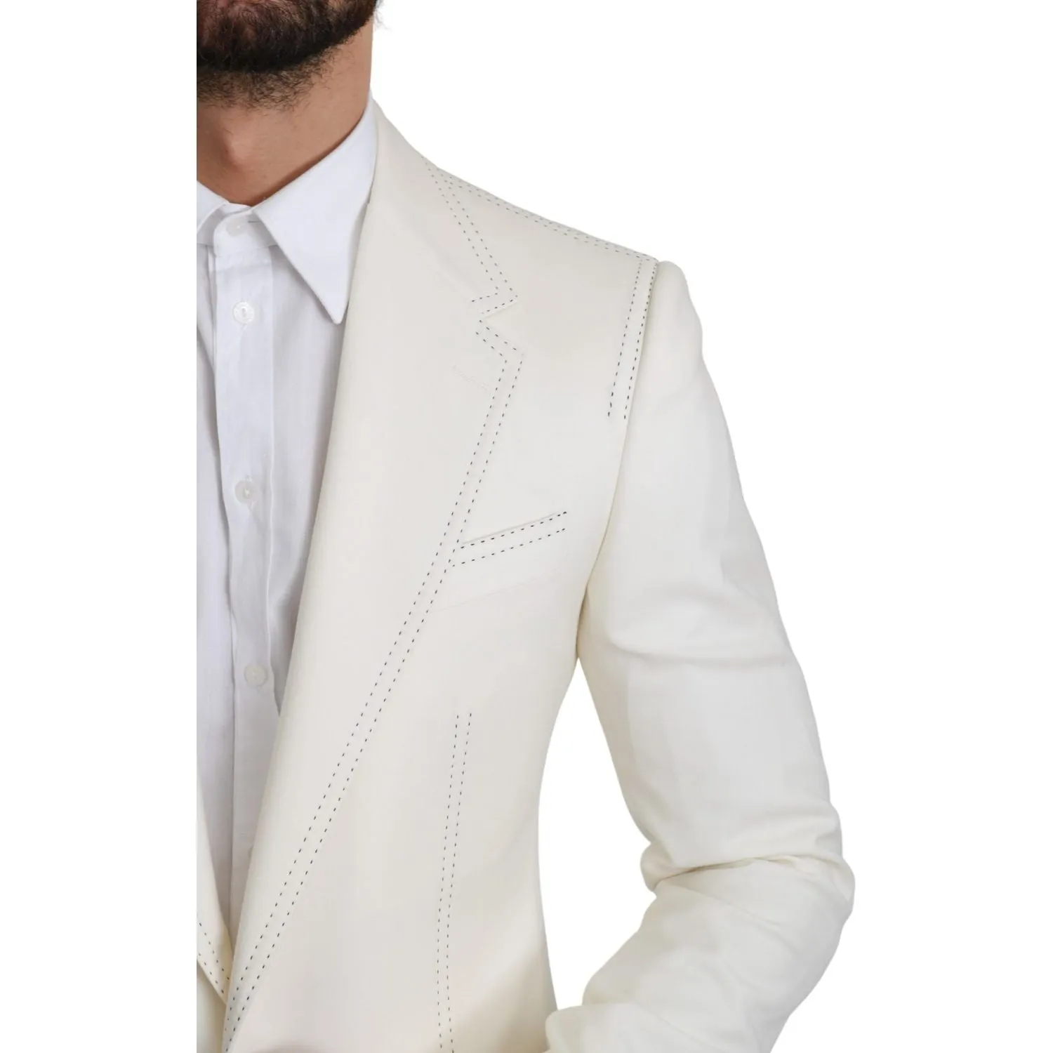 Dolce & Gabbana Elegant Slim Fit Virgin Wool Blazer