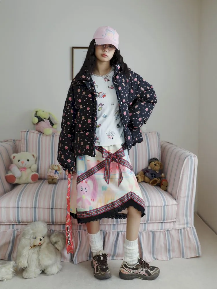 Dolls Shattered Flower Down Short Coat【s0000011152】