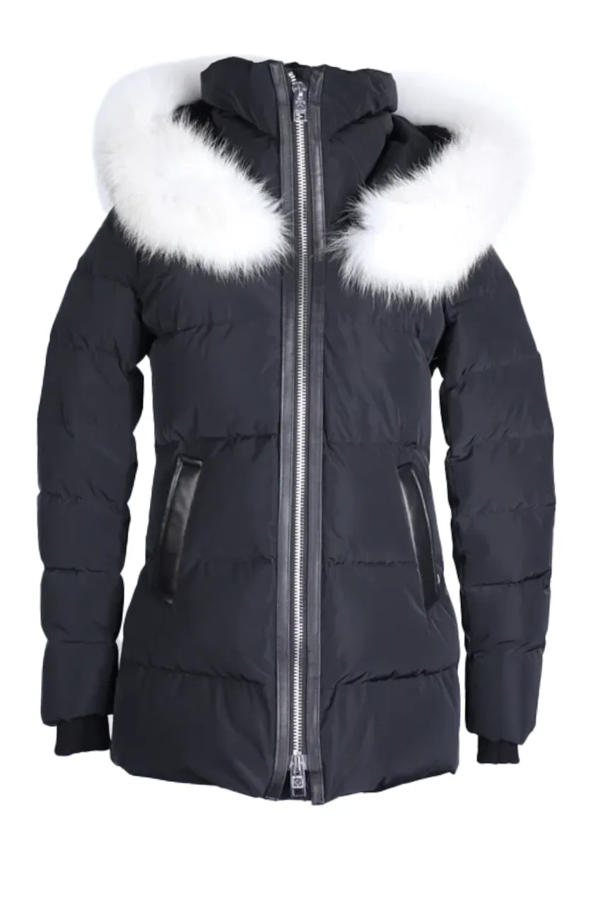 Down Fur Collar Puffer Jacket