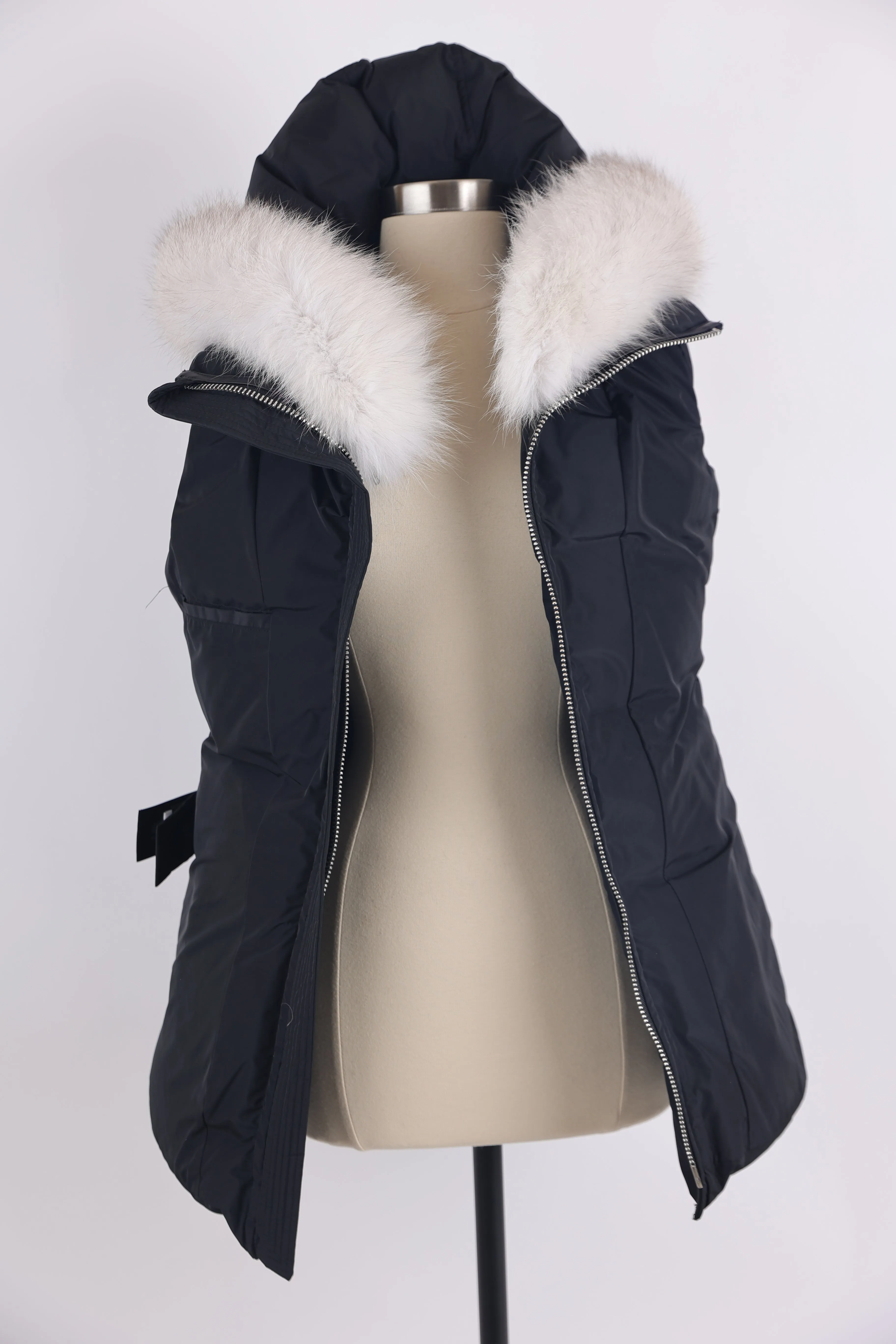 Down Fur Collar Puffer Jacket