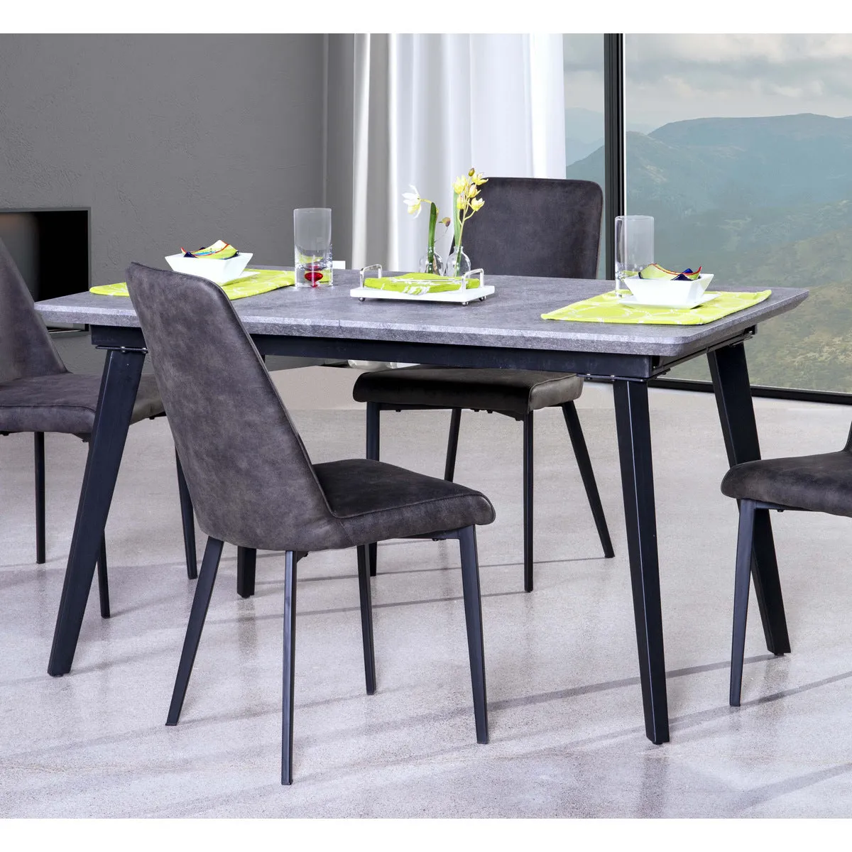 Elegant Harvest Dining Table