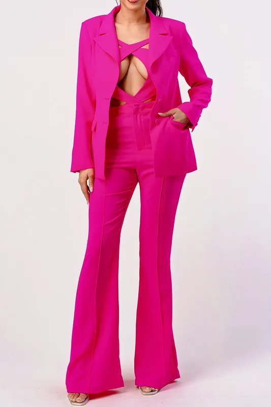 Evette Sexy Cutout 2Piece Suit