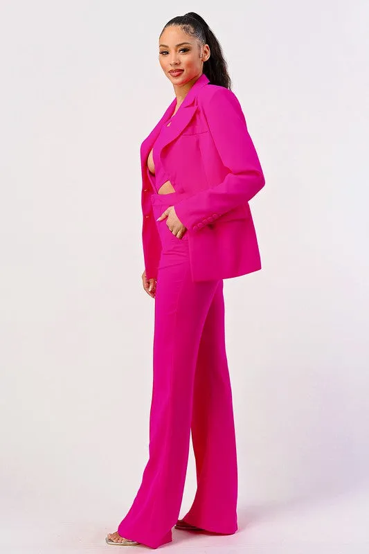 Evette Sexy Cutout 2Piece Suit