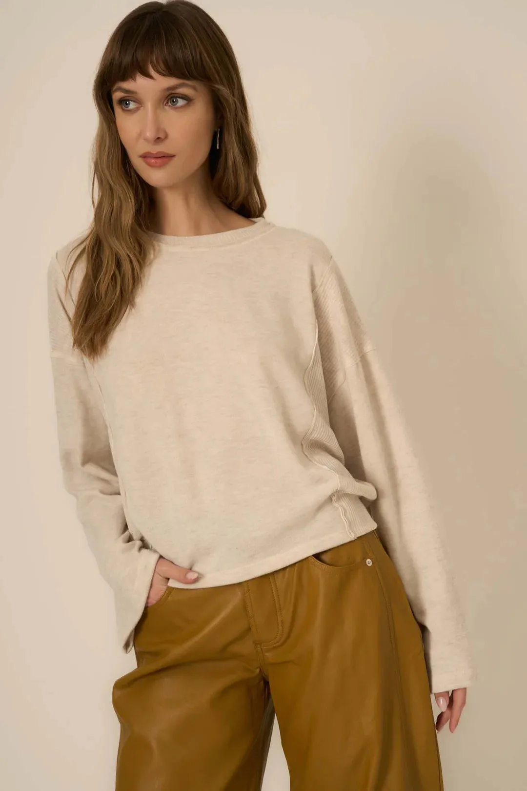 Fairway Ribbed Longsleeve Top