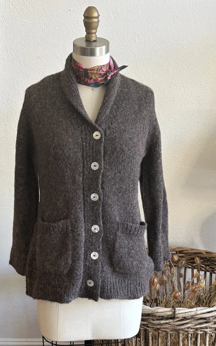 Flea Market Sweater in Mink Suri Alpaca