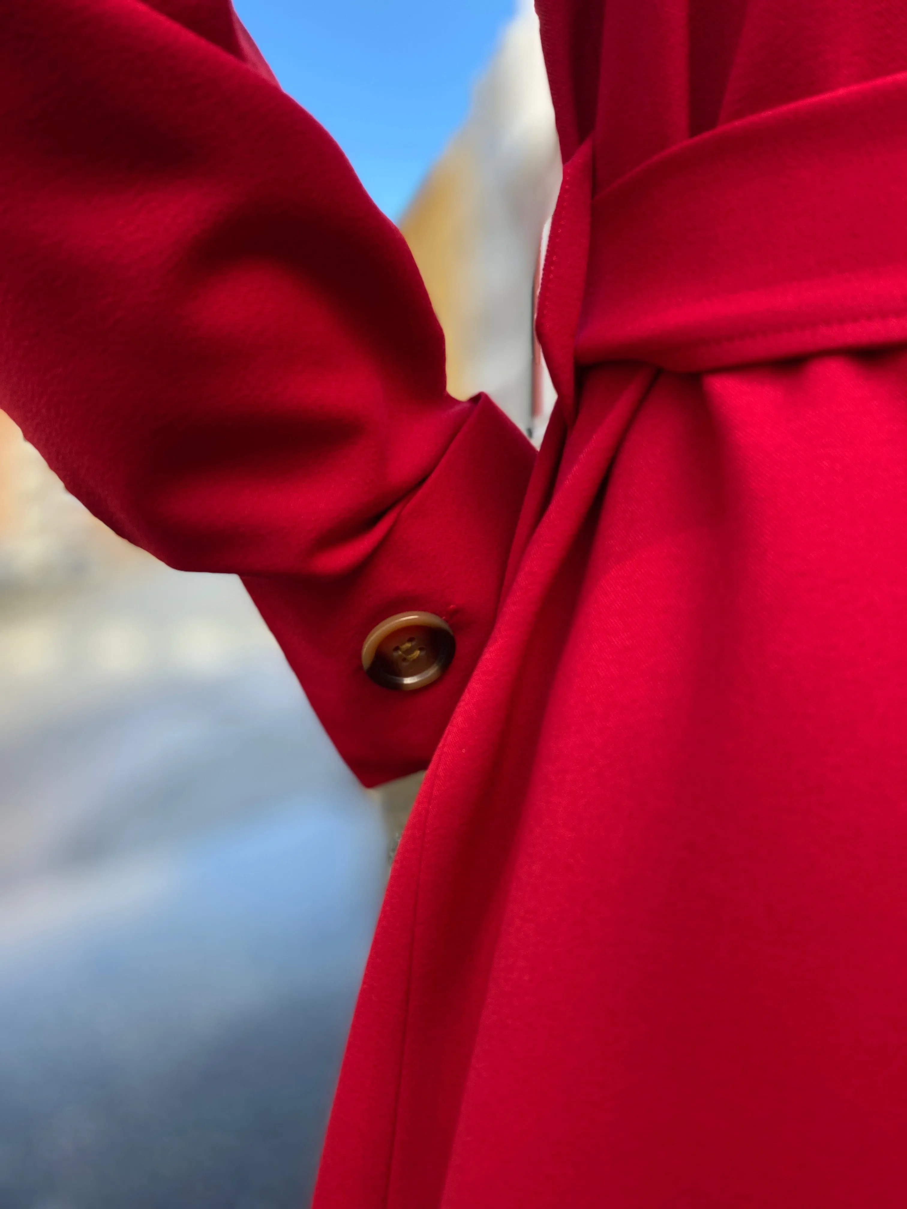 Franz Coat - red