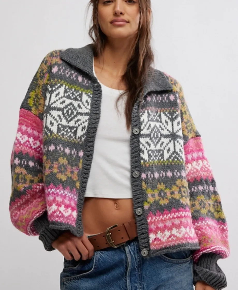 Free People Snowdrift Cardigan