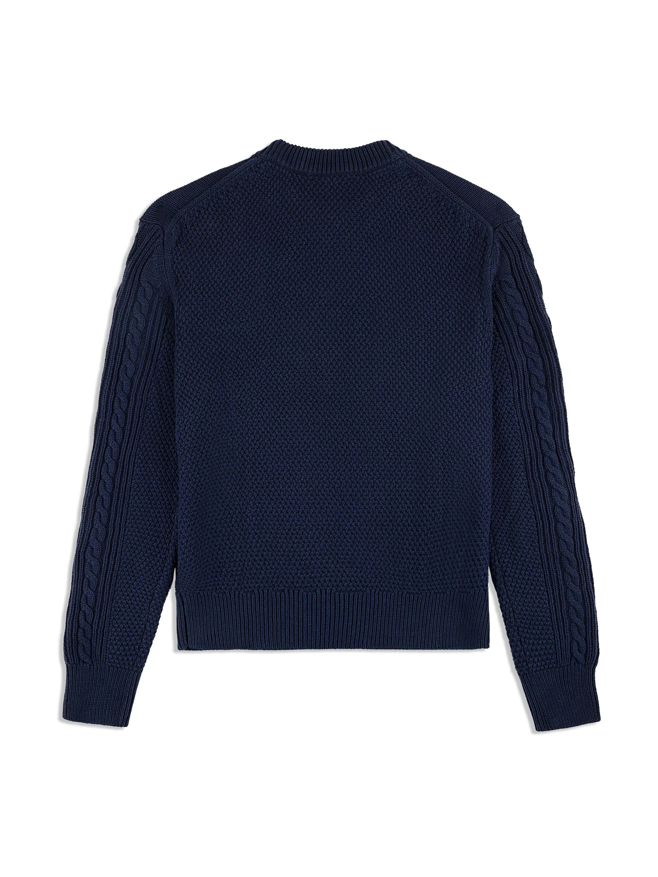 Giacomo Knit Sweater- Maritime Blue